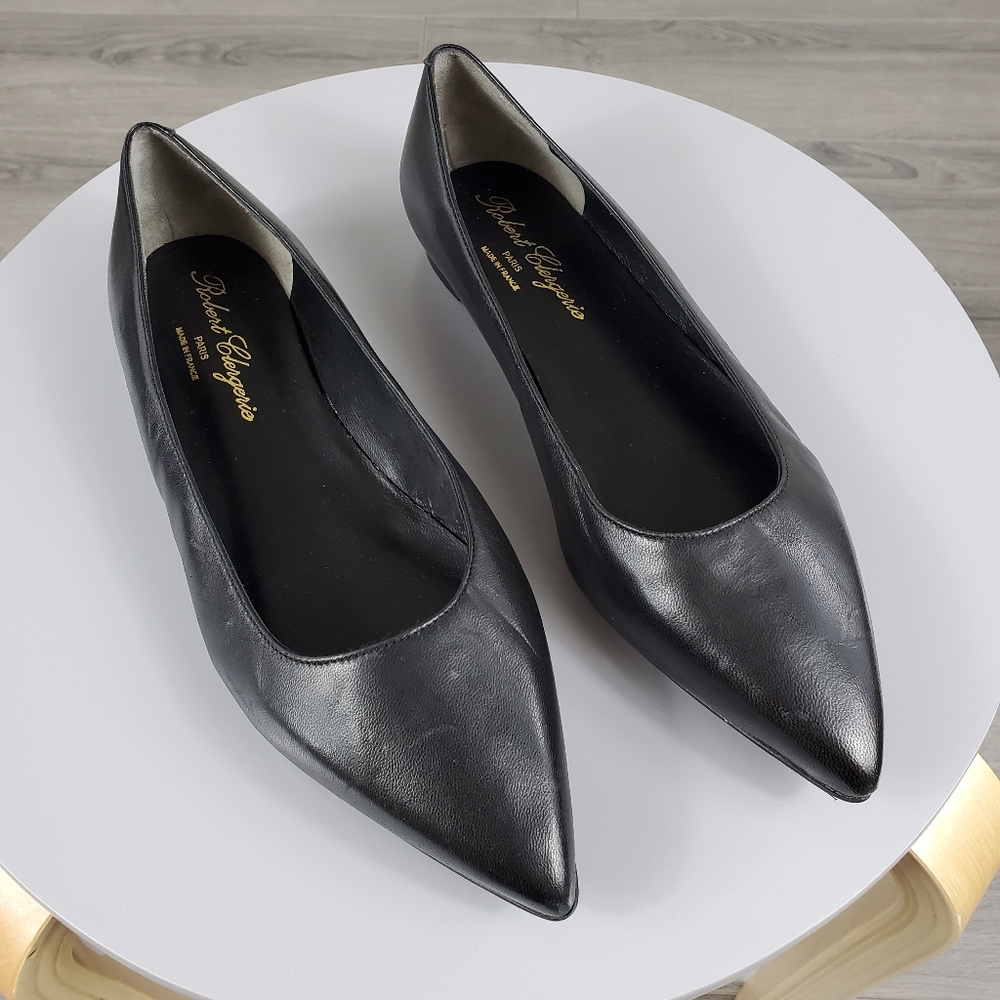 Robert Clergerie Leather Flats - NWOT